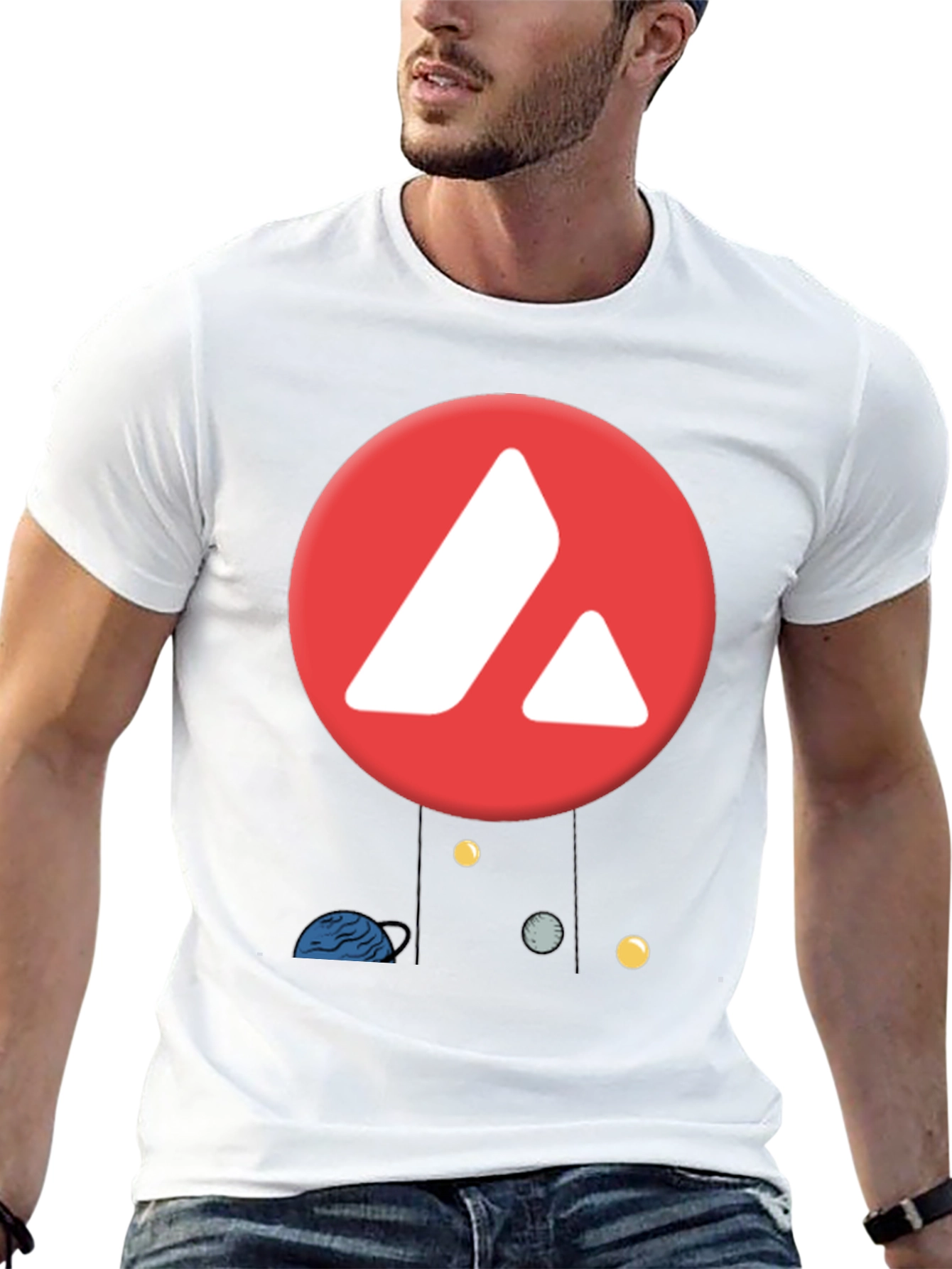 Avalanche Crypto T-Shirt - Modern Graphic Tee