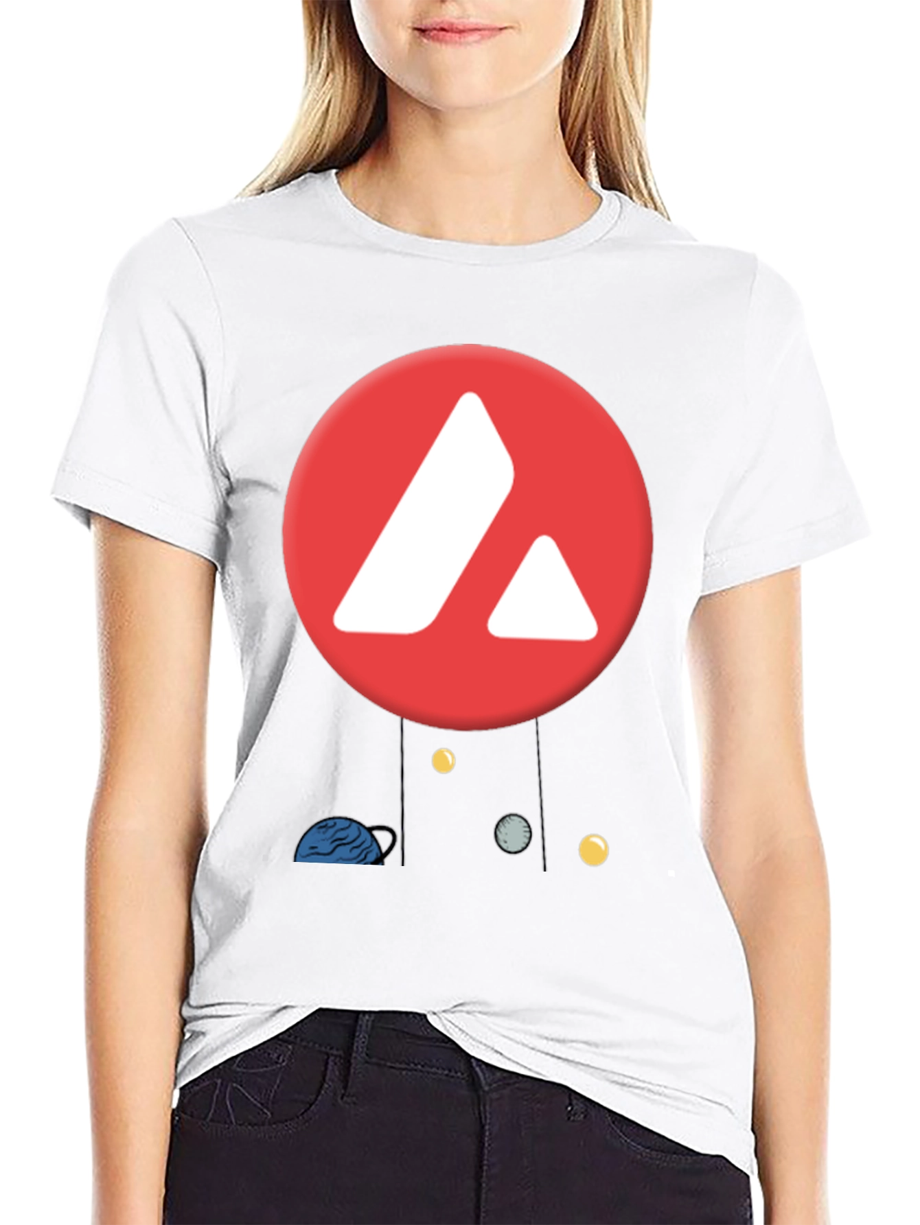 Avalanche Crypto T-Shirt - Modern Graphic Tee