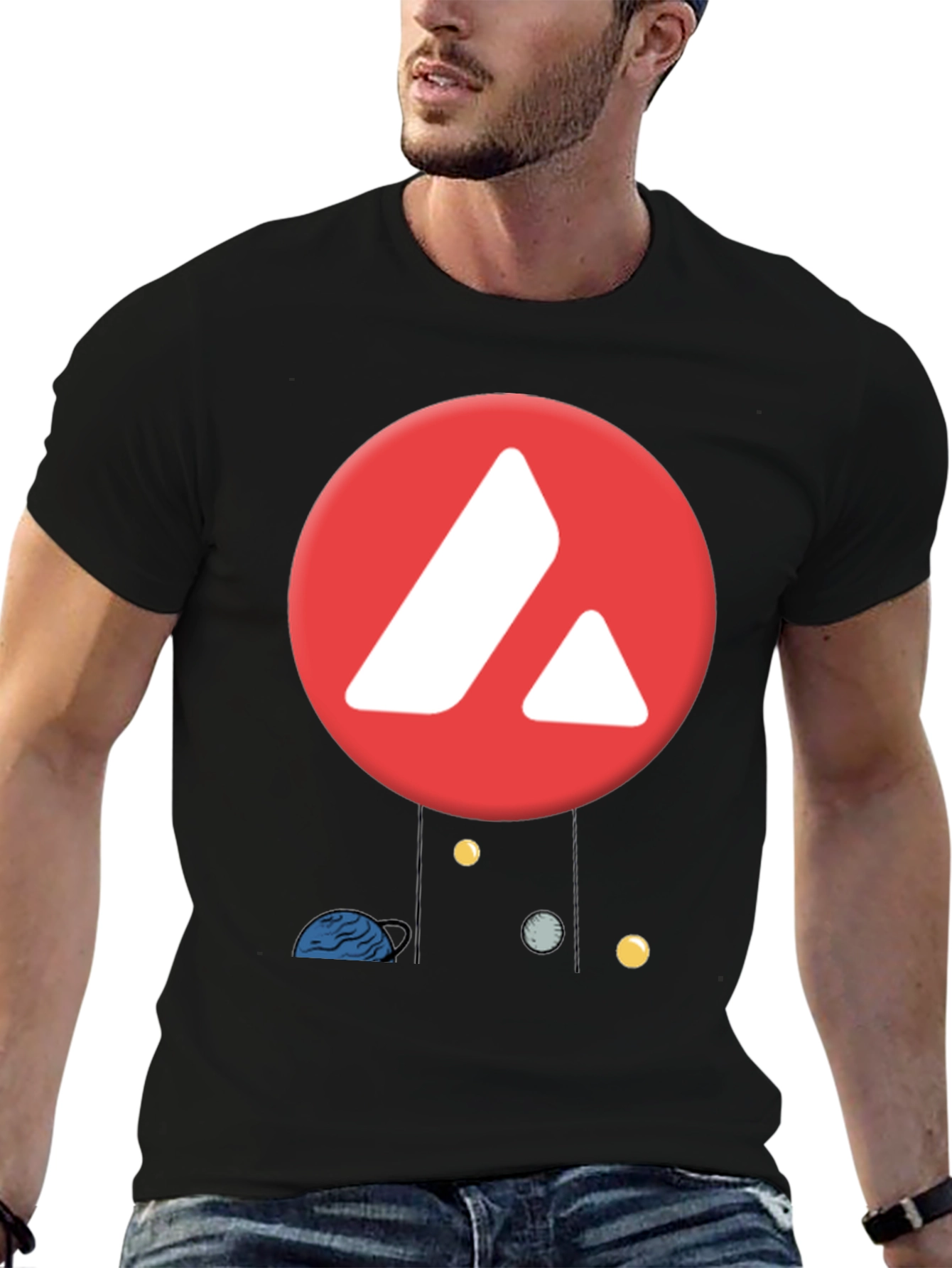 Avalanche Crypto T-Shirt - Modern Graphic Tee