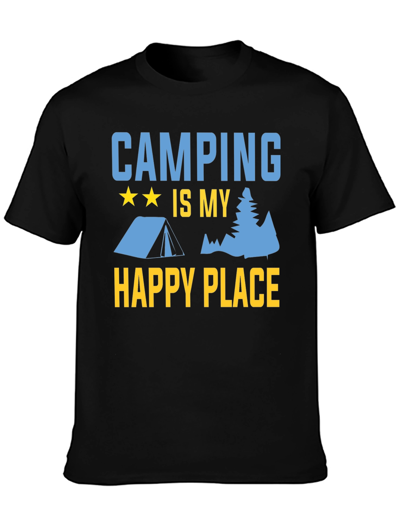 Camping is My Happy Place Graphic Tee