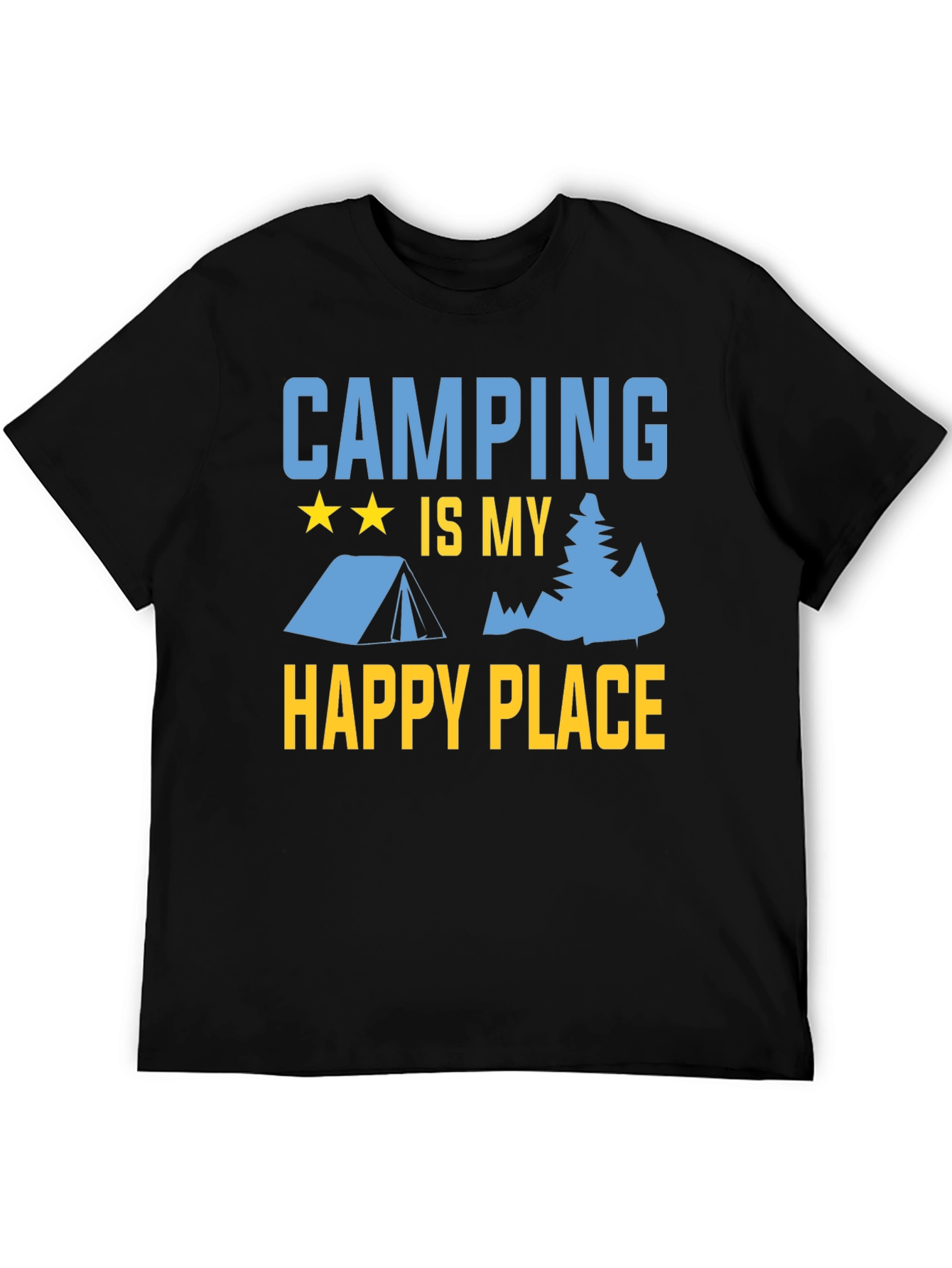 Camping is My Happy Place Graphic Tee