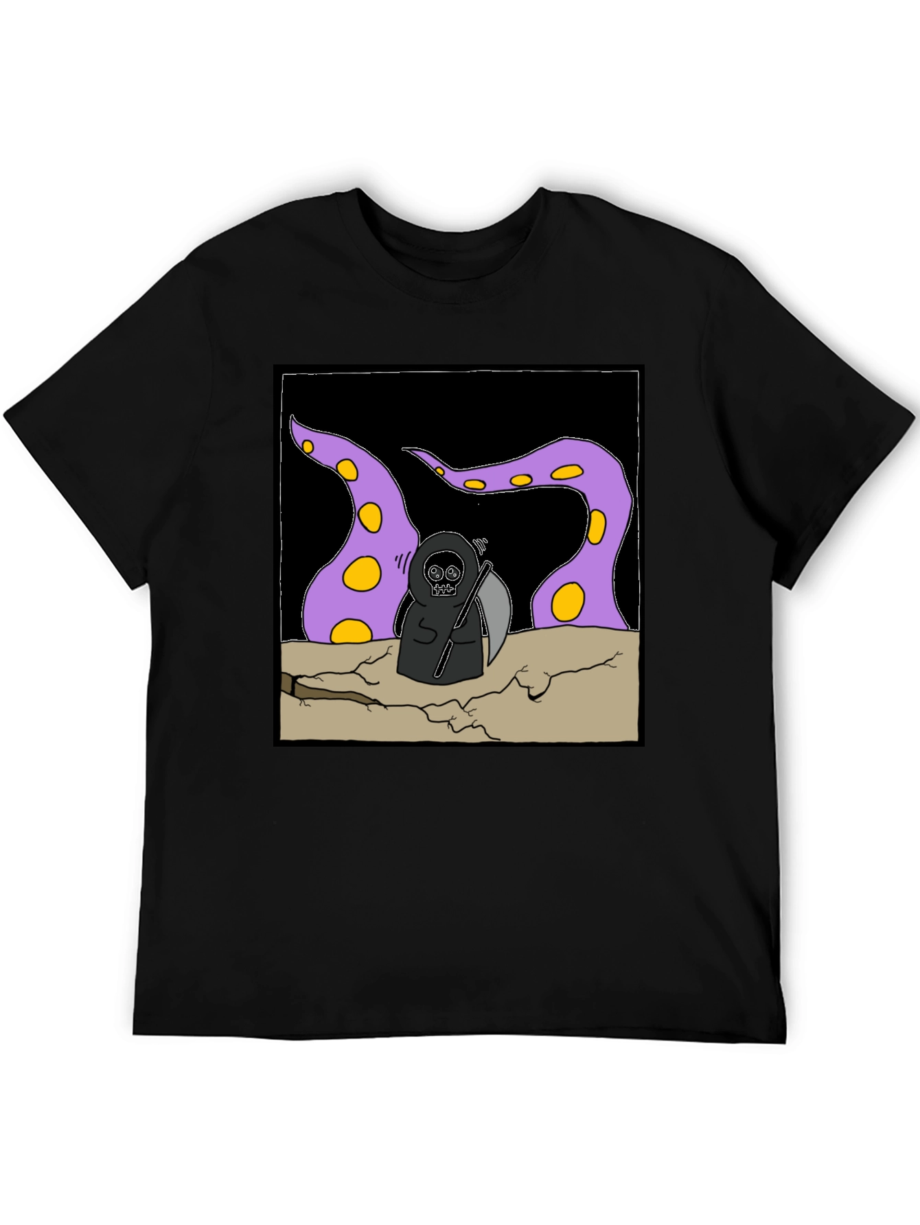 Grim Reaper Tentacle T-Shirt