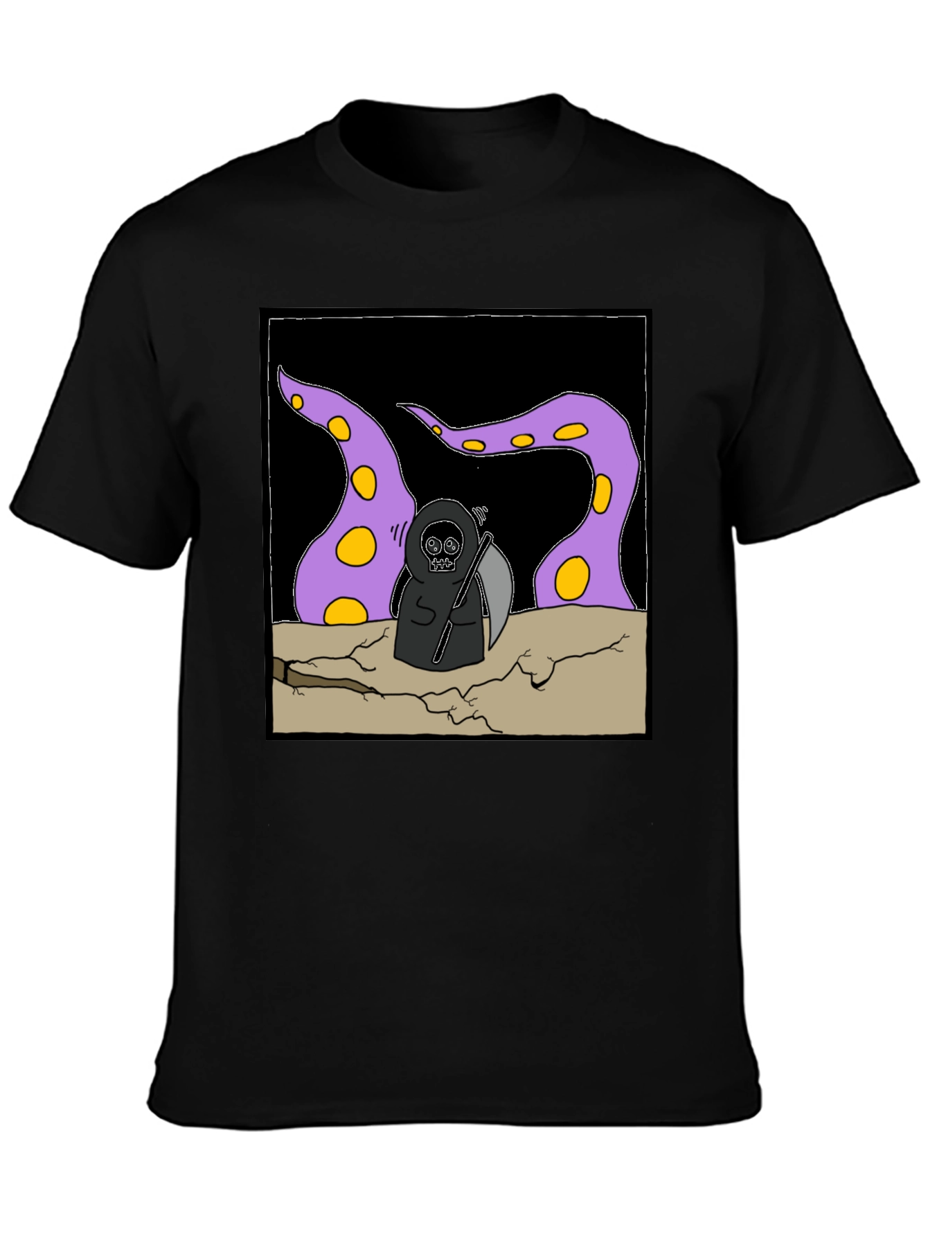 Grim Reaper Tentacle T-Shirt