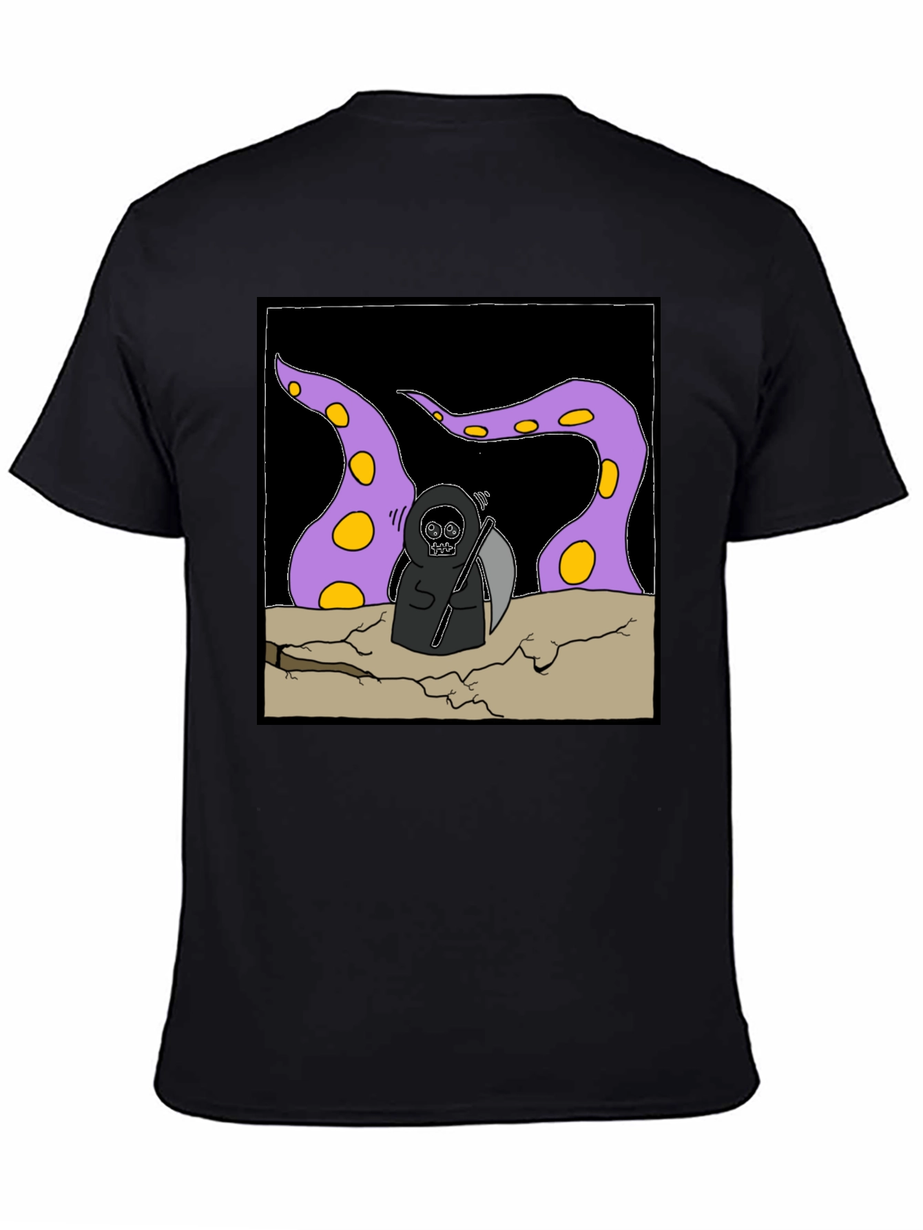 Grim Reaper Tentacle T-Shirt