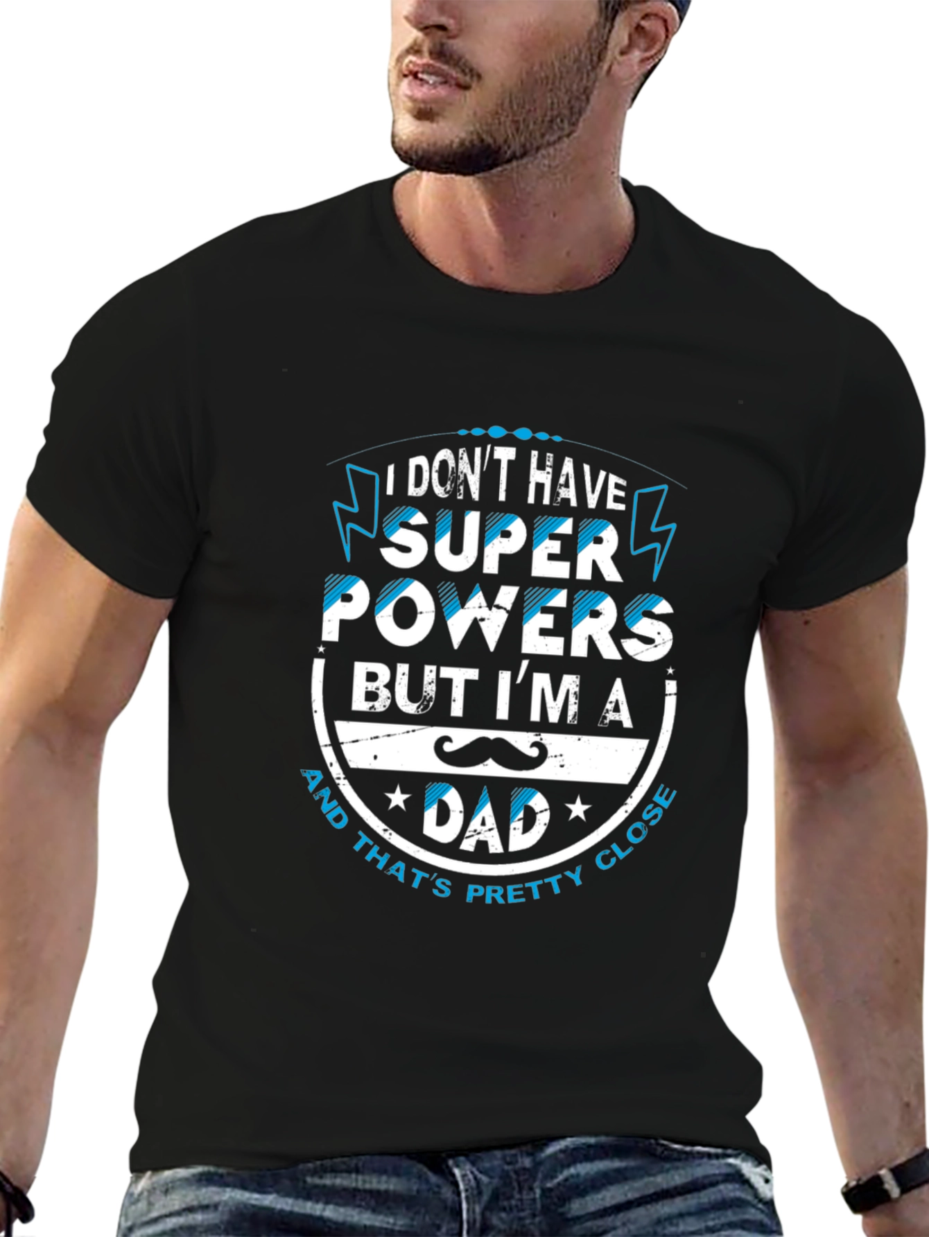 Super Dad T-Shirt - Perfect Fathers Day Gift!