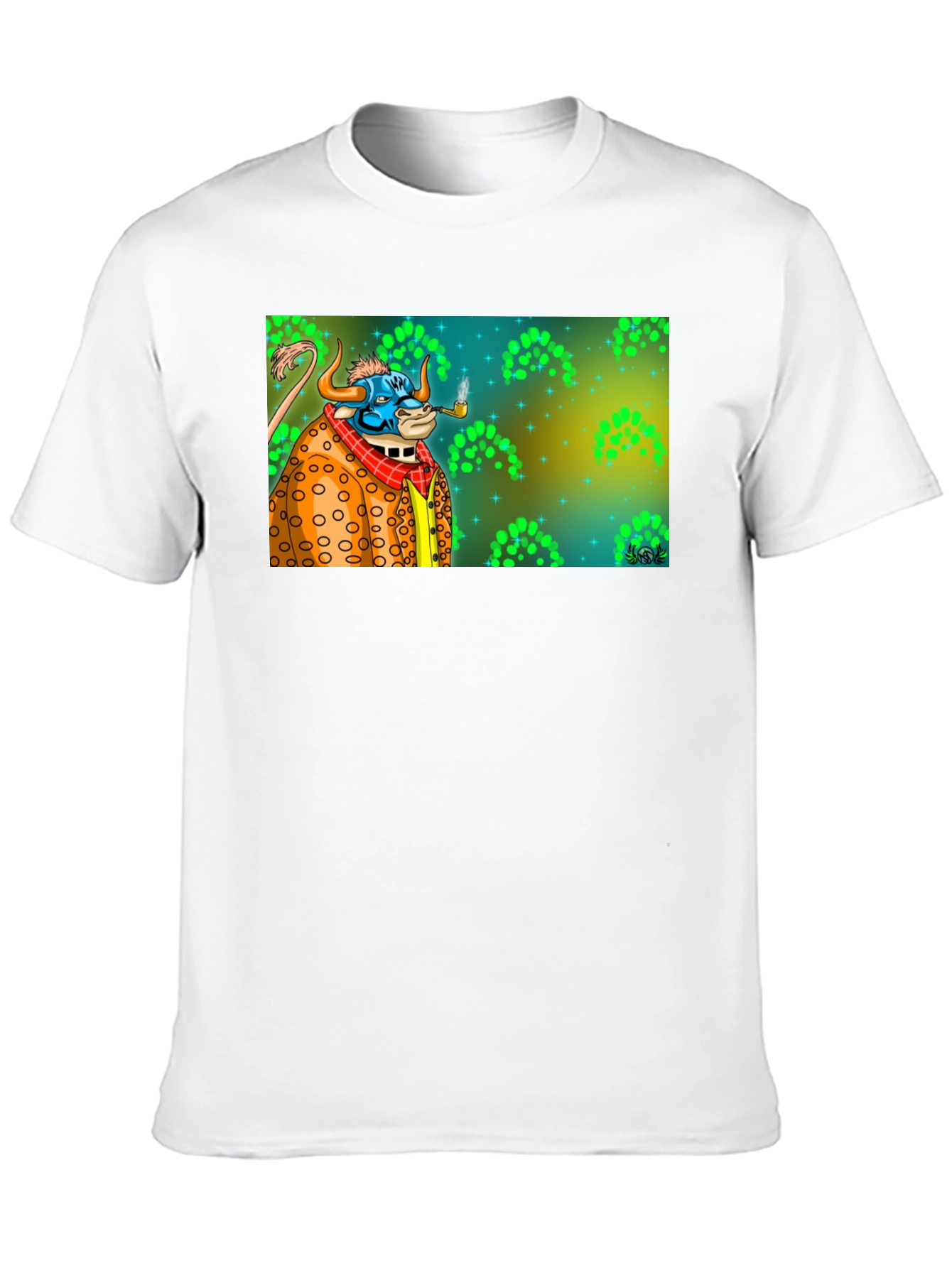 Smoking Bull Graphic Tee - Mens Black T-Shirt