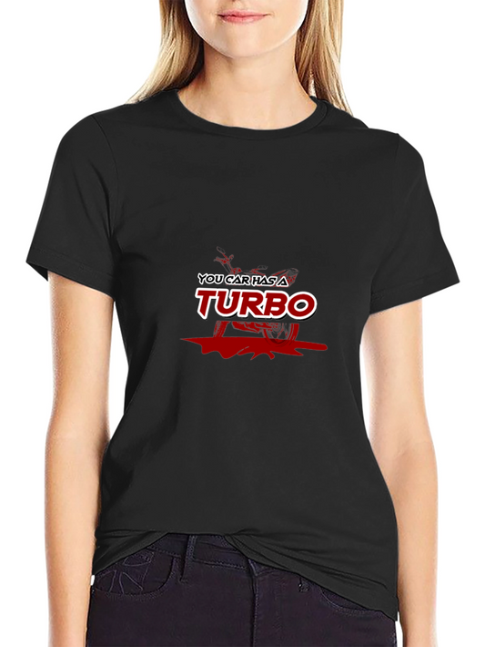 You Car Has a Turbo Graphic Tee - Mens Black T-Shirt