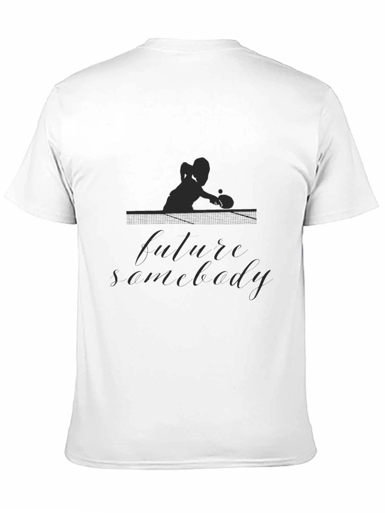 Future Somebody Black Graphic T-Shirt