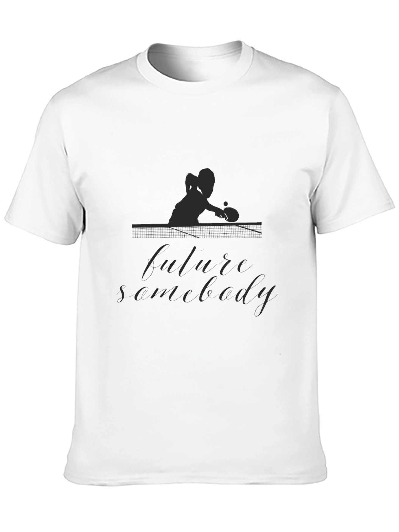 Future Somebody Black Graphic T-Shirt