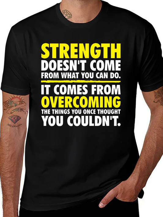Strength Overcoming Graphic T-Shirt