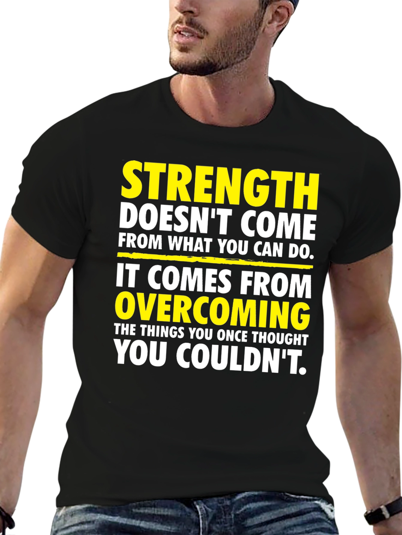 Strength Overcoming Graphic T-Shirt