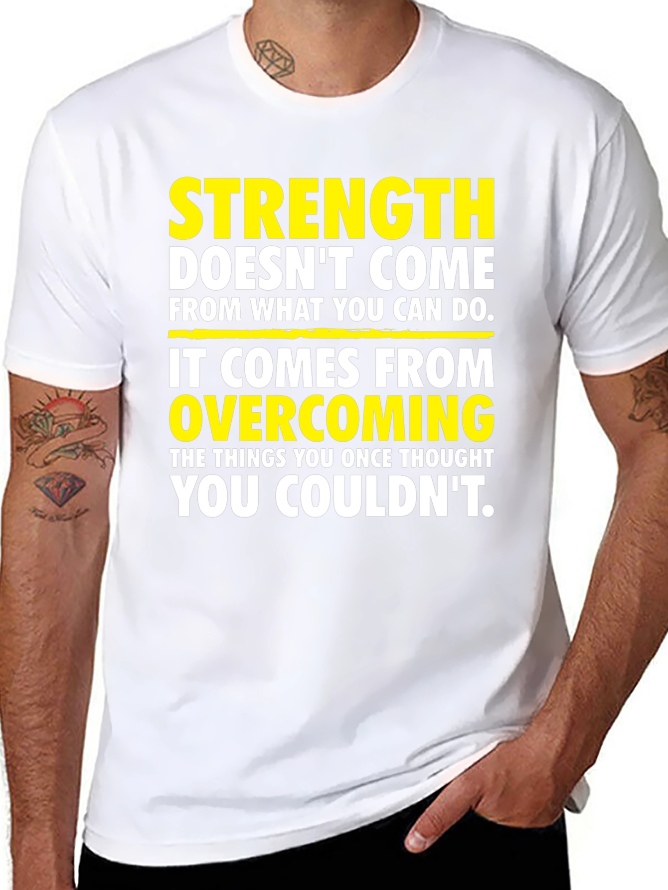 Strength Overcoming Graphic T-Shirt