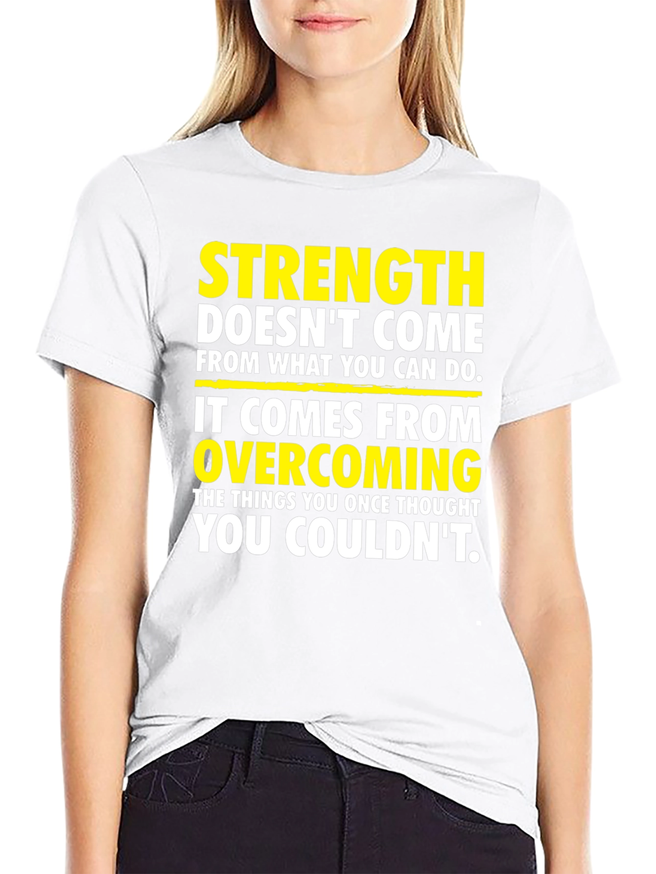 Strength Overcoming Graphic T-Shirt