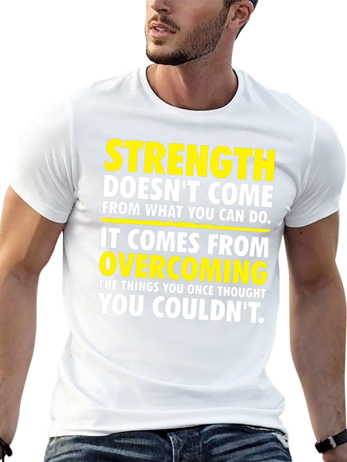 Strength Overcoming Graphic T-Shirt