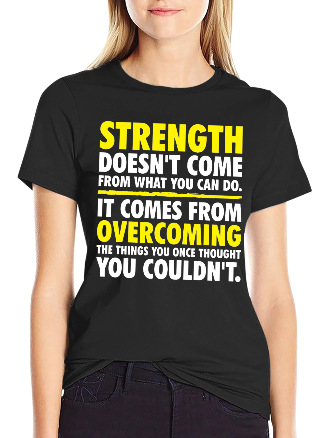 Strength Overcoming Graphic T-Shirt