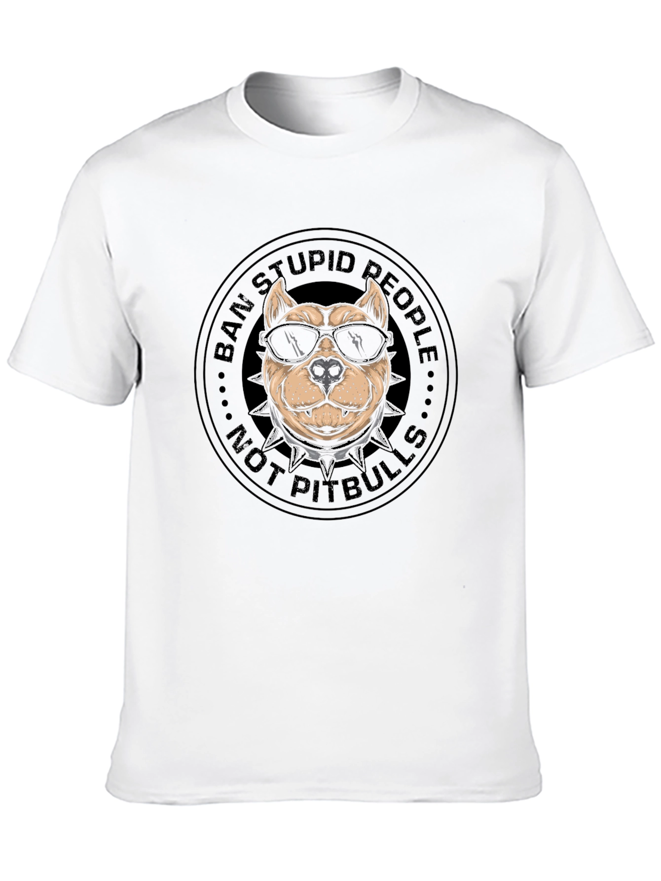 Ban Stupid People Not Pitbulls T-Shirt