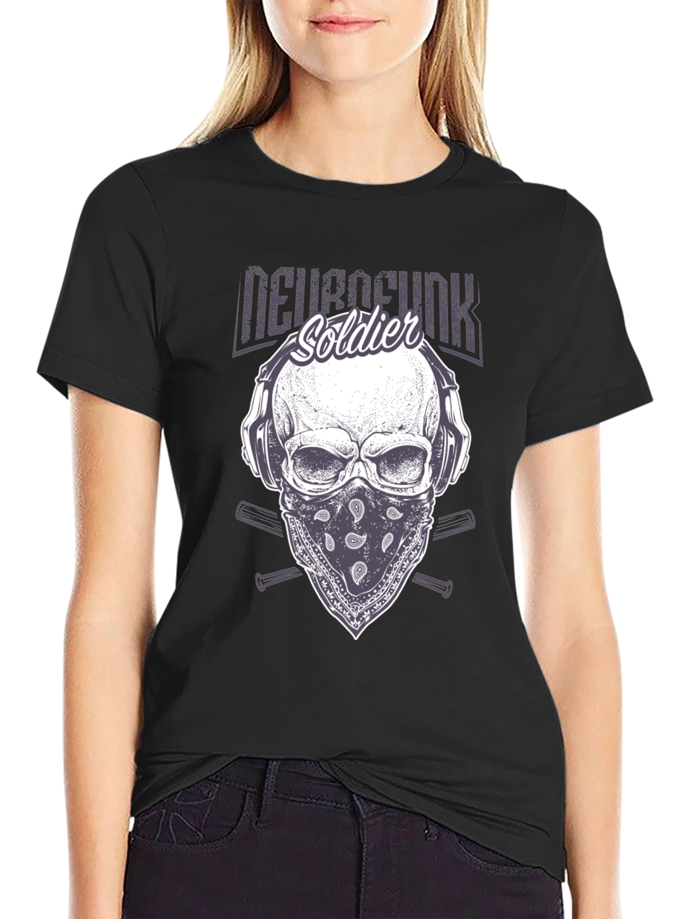Neurofunk Soldier Graphic T-Shirt