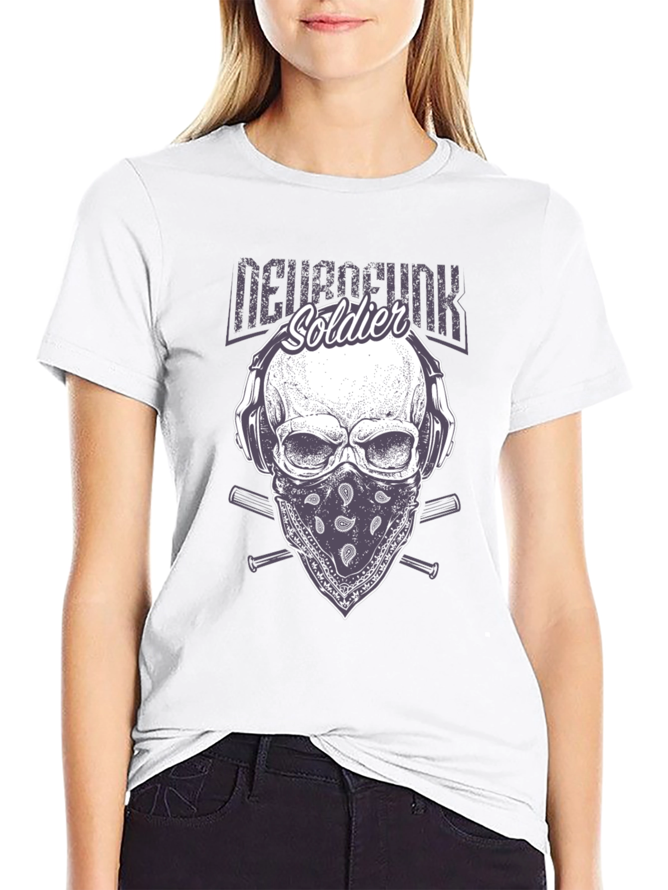 Neurofunk Soldier Graphic T-Shirt