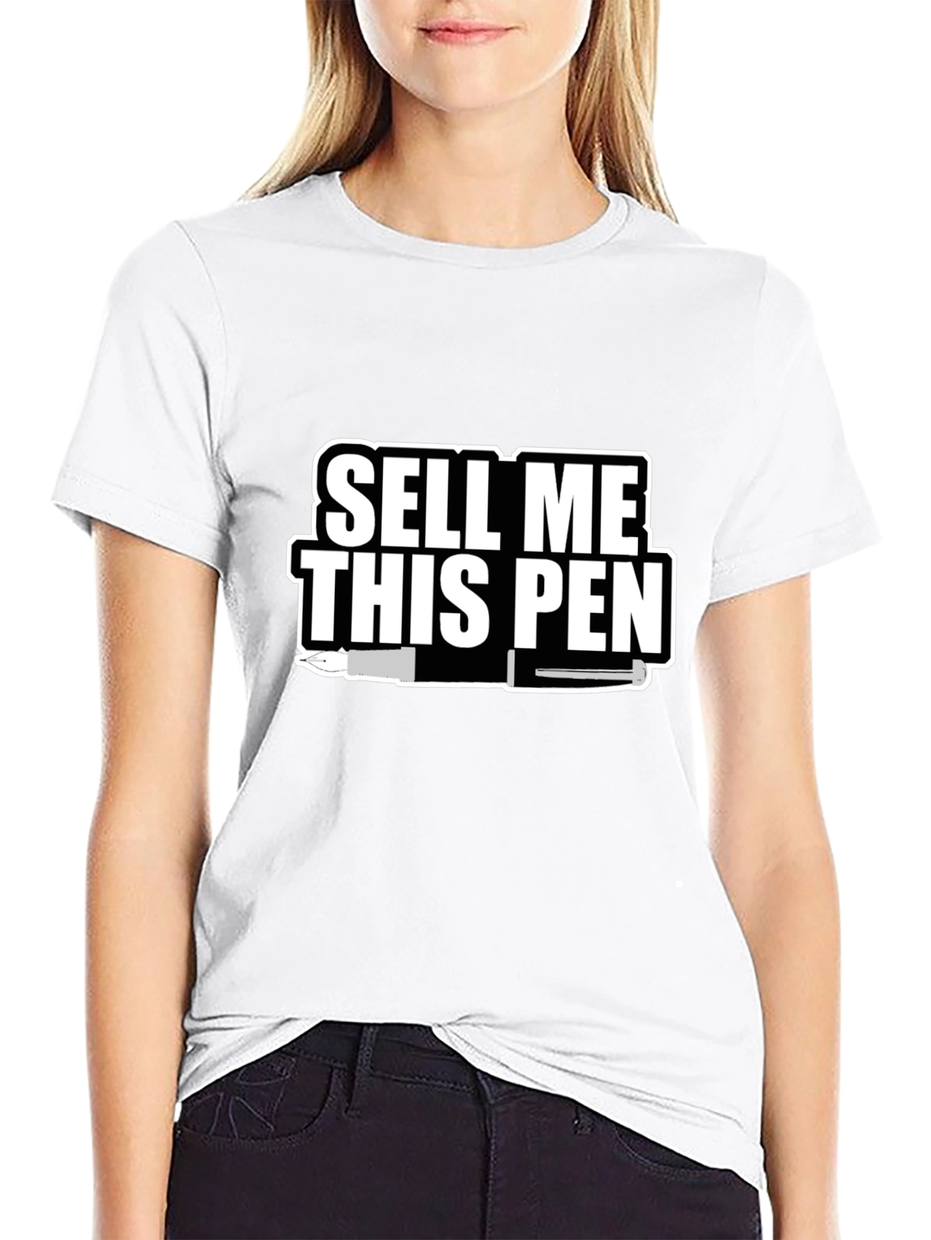 Sell Me This Pen T-Shirt - Bold Statement Tee