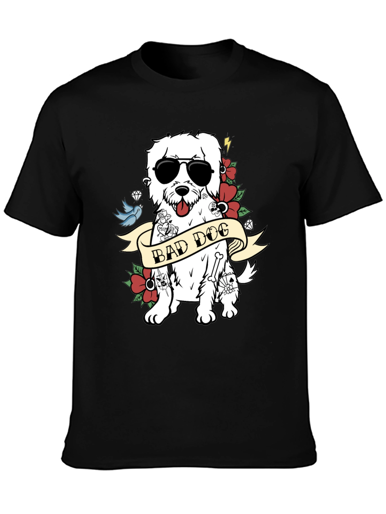 Bad Dog Graphic T-Shirt