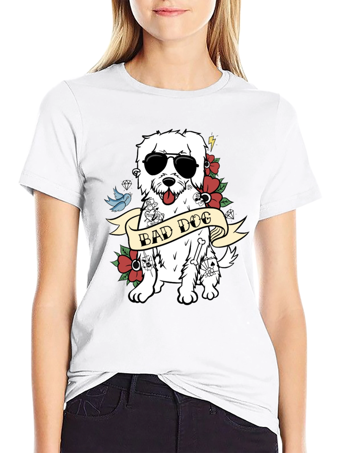 Bad Dog Graphic T-Shirt