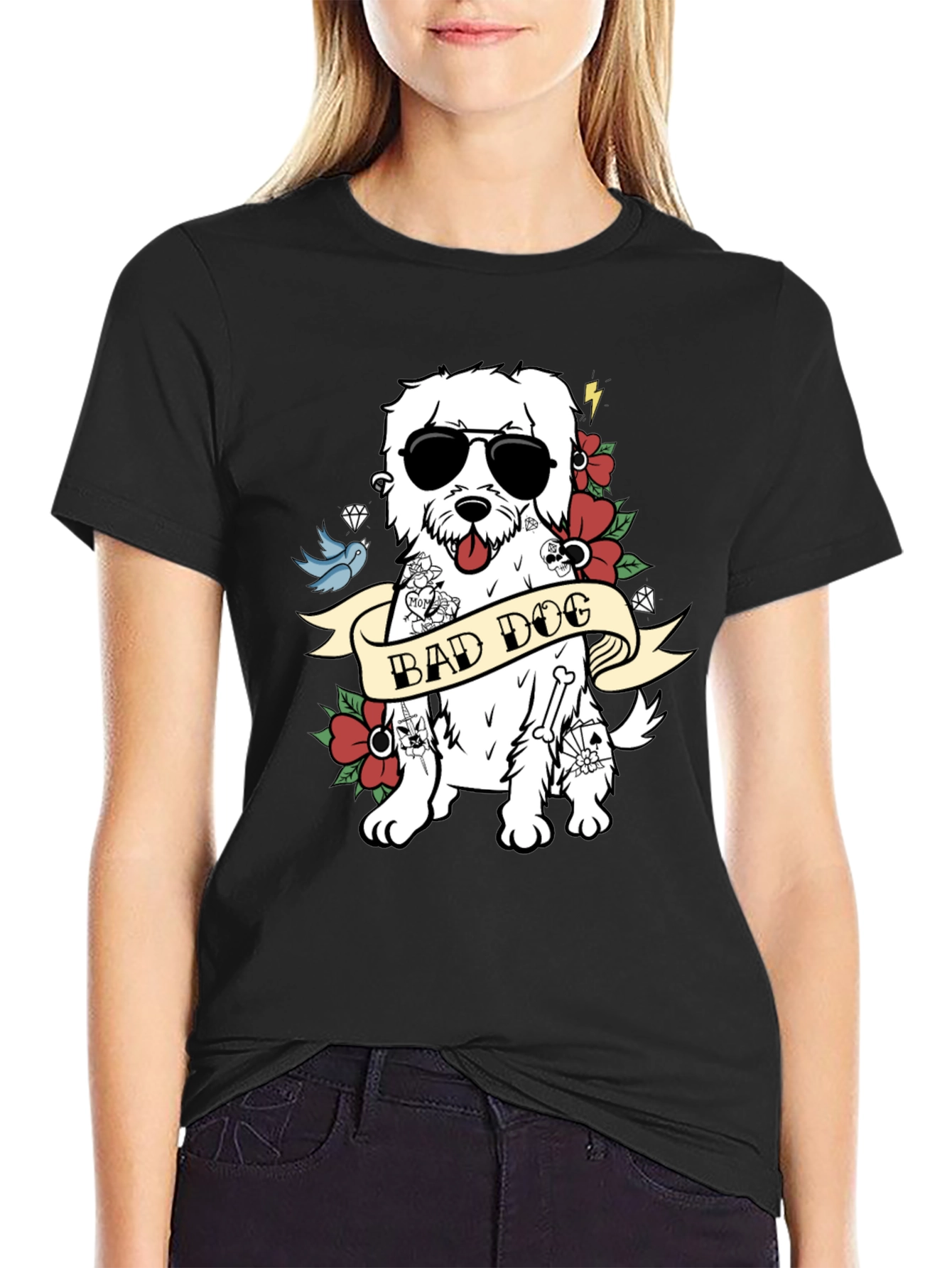 Bad Dog Graphic T-Shirt