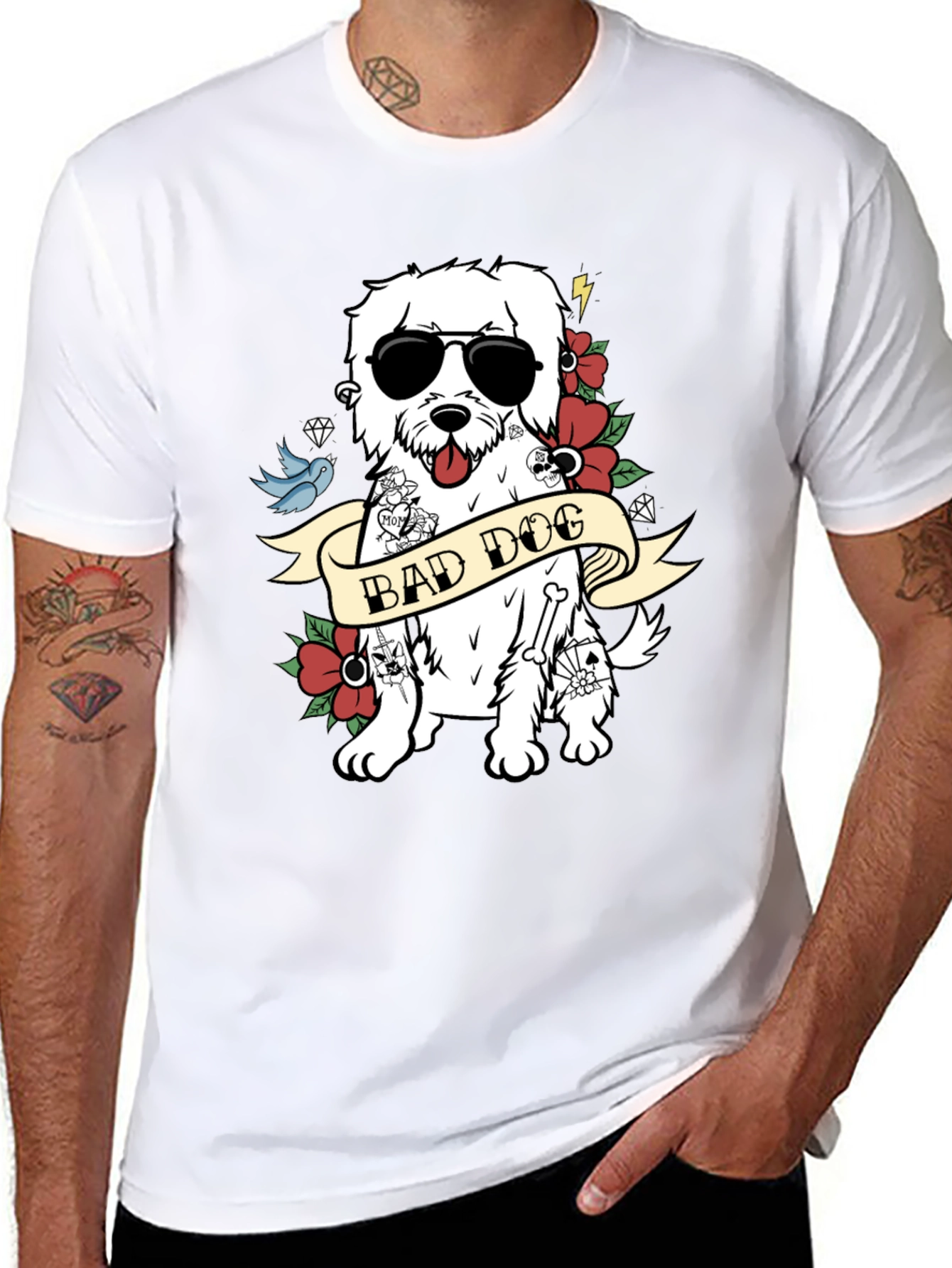 Bad Dog Graphic T-Shirt