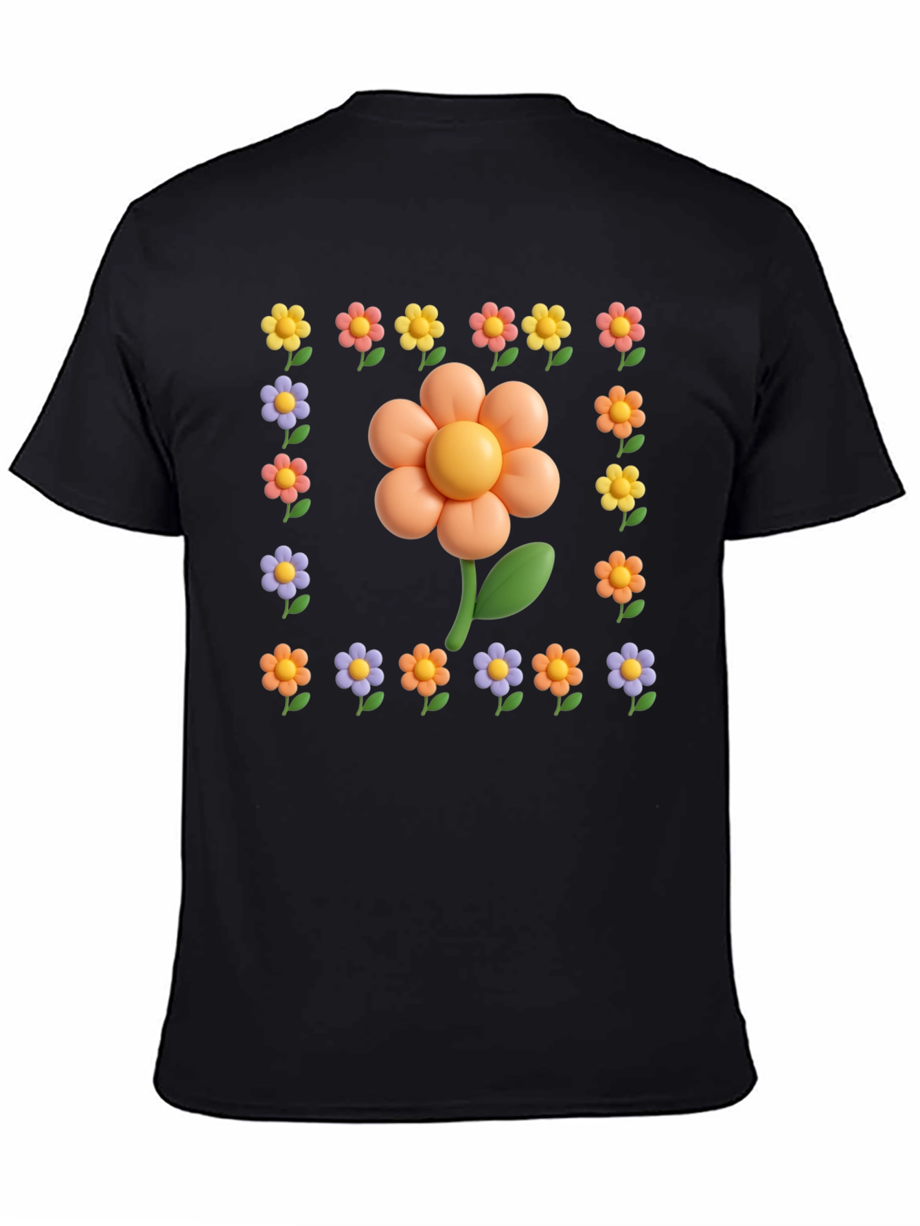 Funky Flower T-Shirt - Cute Floral Design