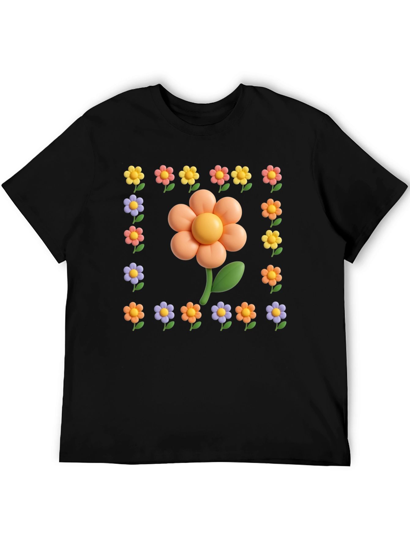 Funky Flower T-Shirt - Cute Floral Design