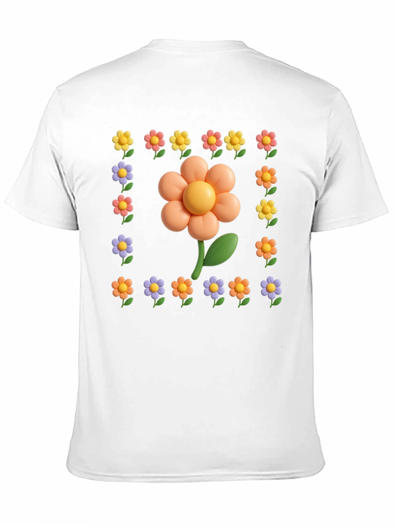 Funky Flower T-Shirt - Cute Floral Design