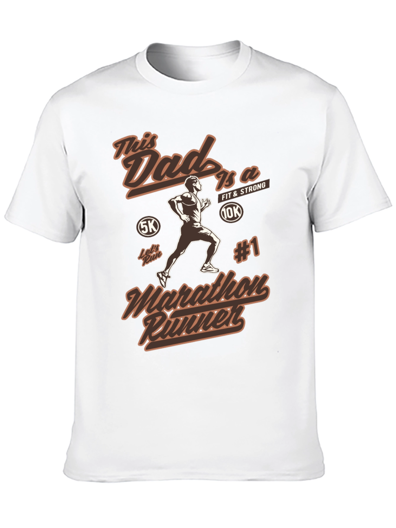 This Dad Is A Marathon Runner T-Shirt