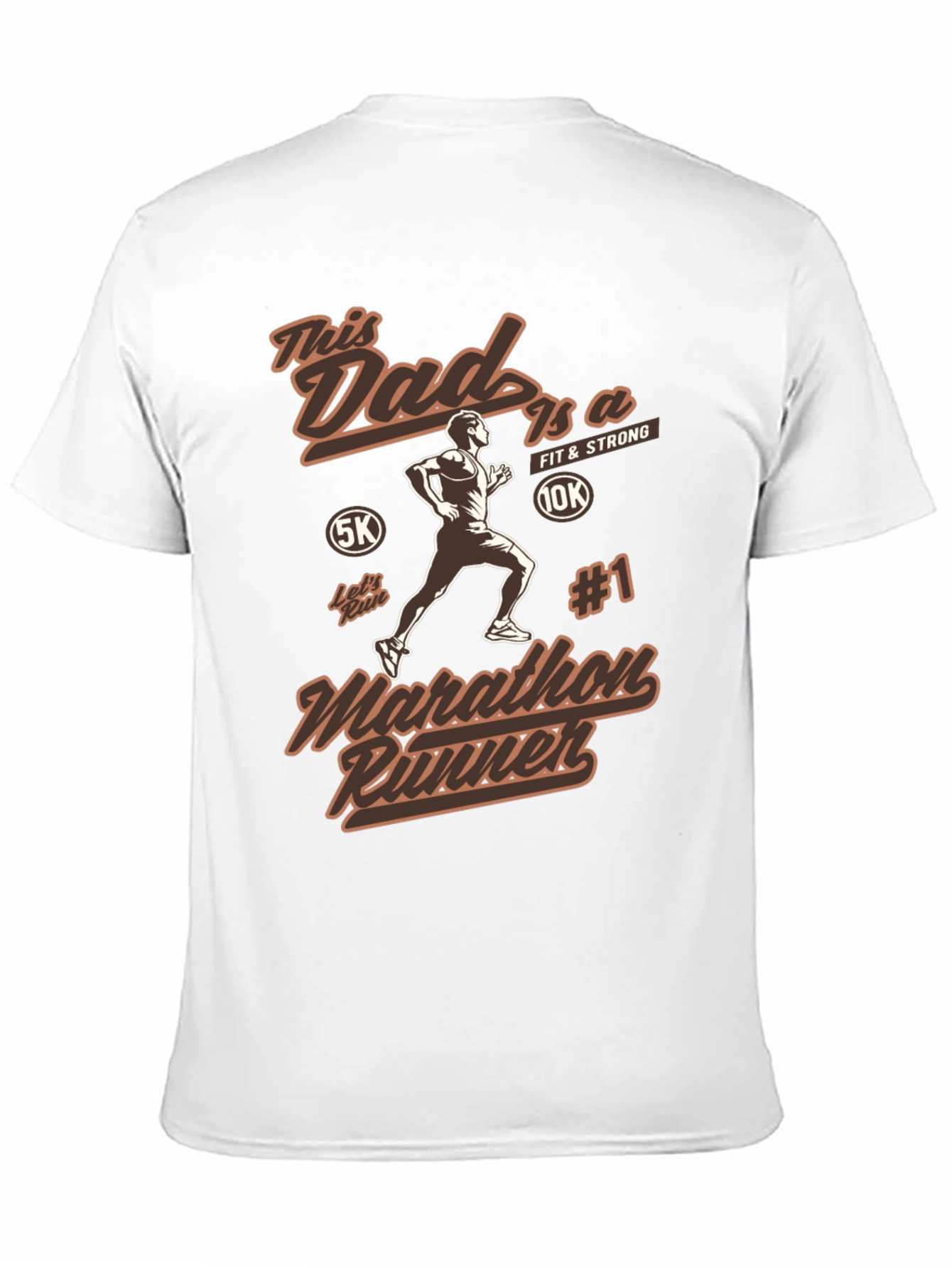 This Dad Is A Marathon Runner T-Shirt