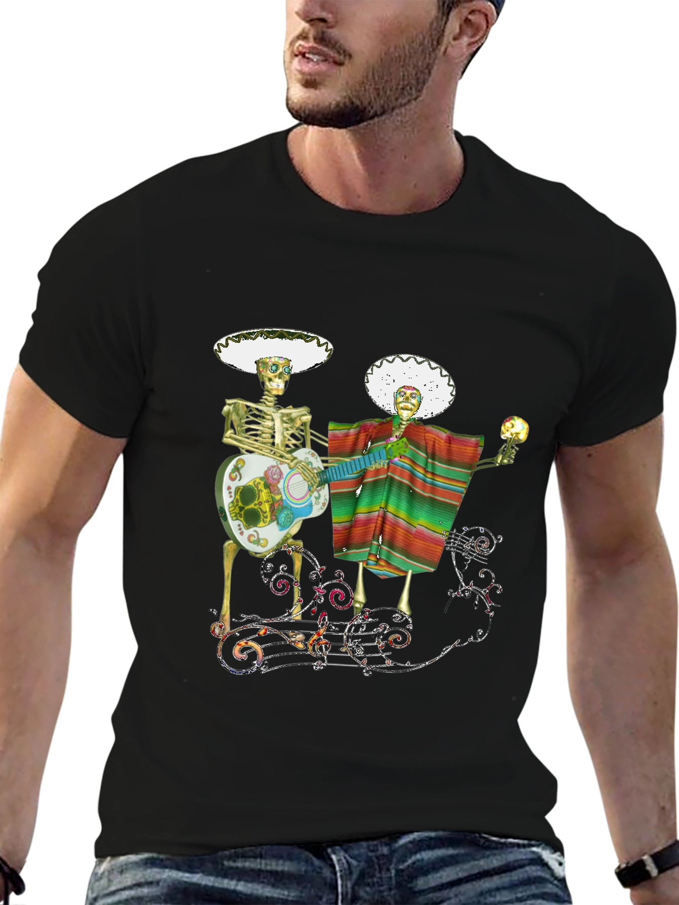 Day of the Dead Band T-Shirt