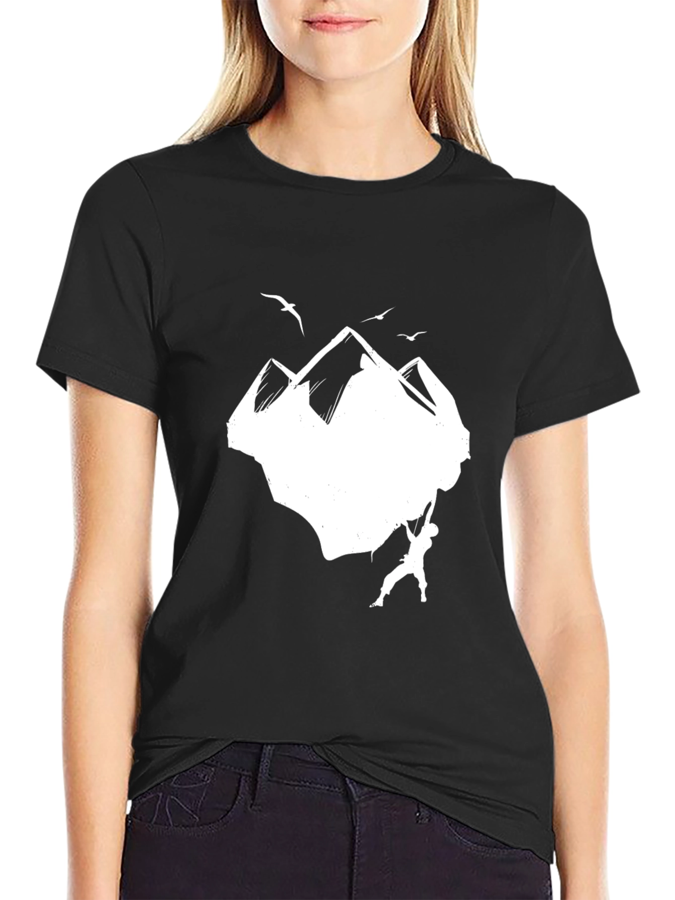 Mountain Climbing Graphic Tee - Adventure Awaits