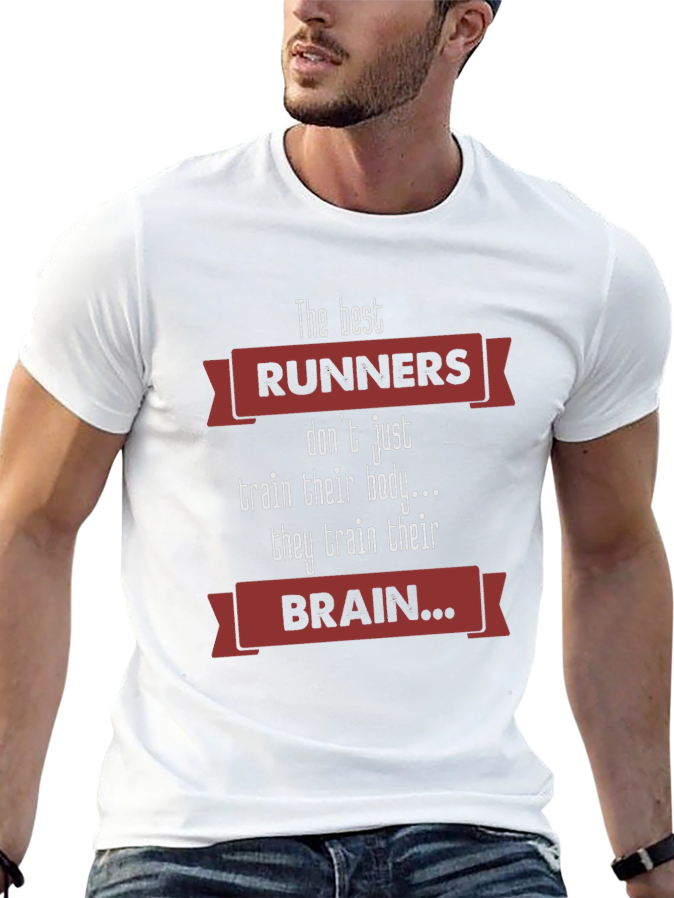 Runners Brain T-Shirt - Train Your Mind and Body!