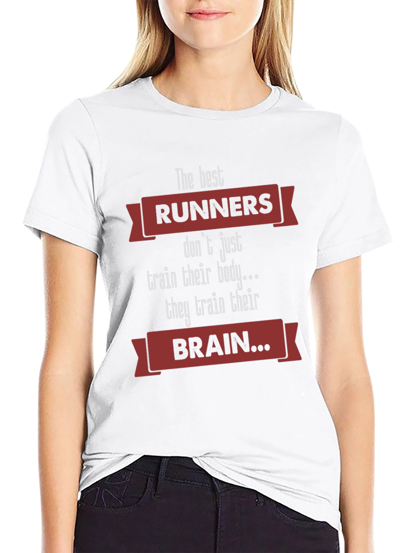 Runners Brain T-Shirt - Train Your Mind and Body!