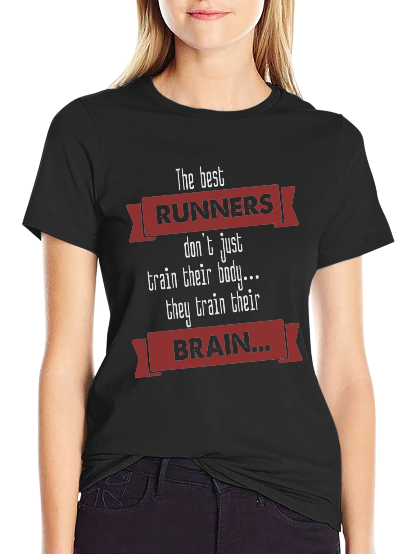 Runners Brain T-Shirt - Train Your Mind and Body!