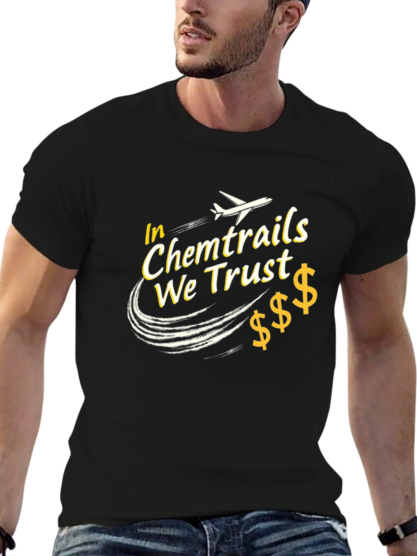 In Chemtrails We Trust Graphic Tee