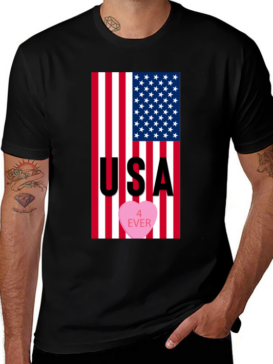 USA 4 Ever Patriotic T-Shirt