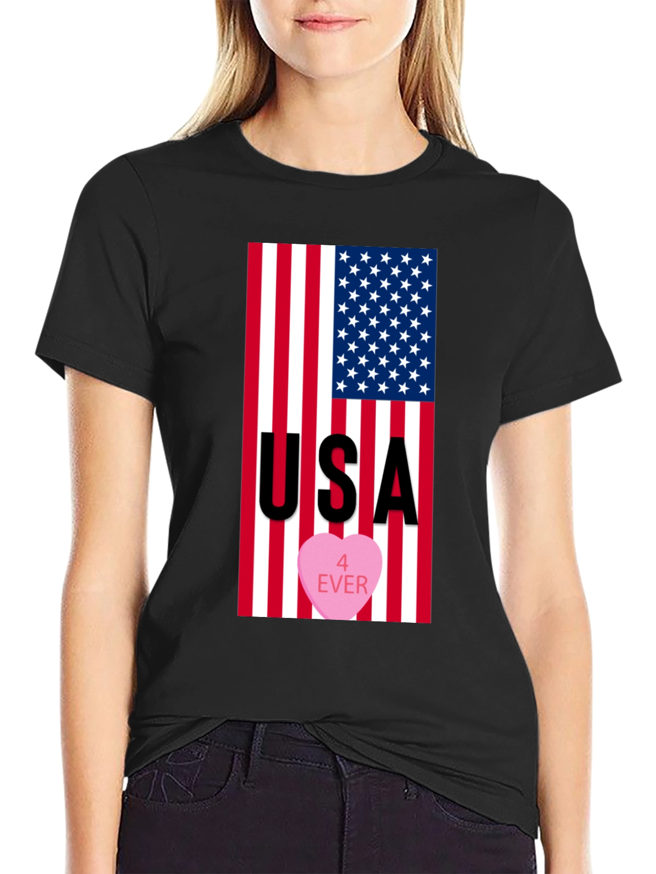 USA 4 Ever Patriotic T-Shirt