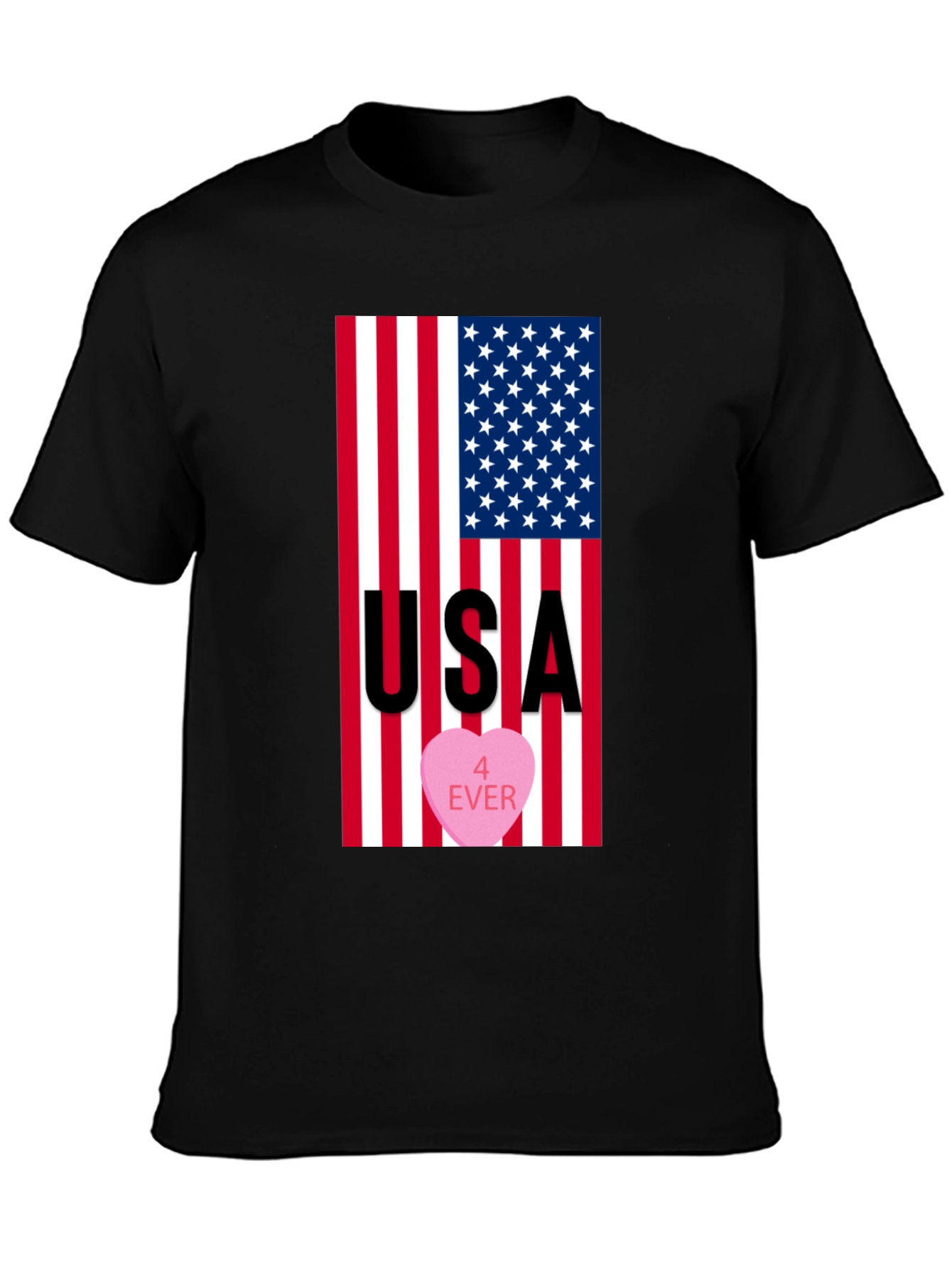 USA 4 Ever Patriotic T-Shirt