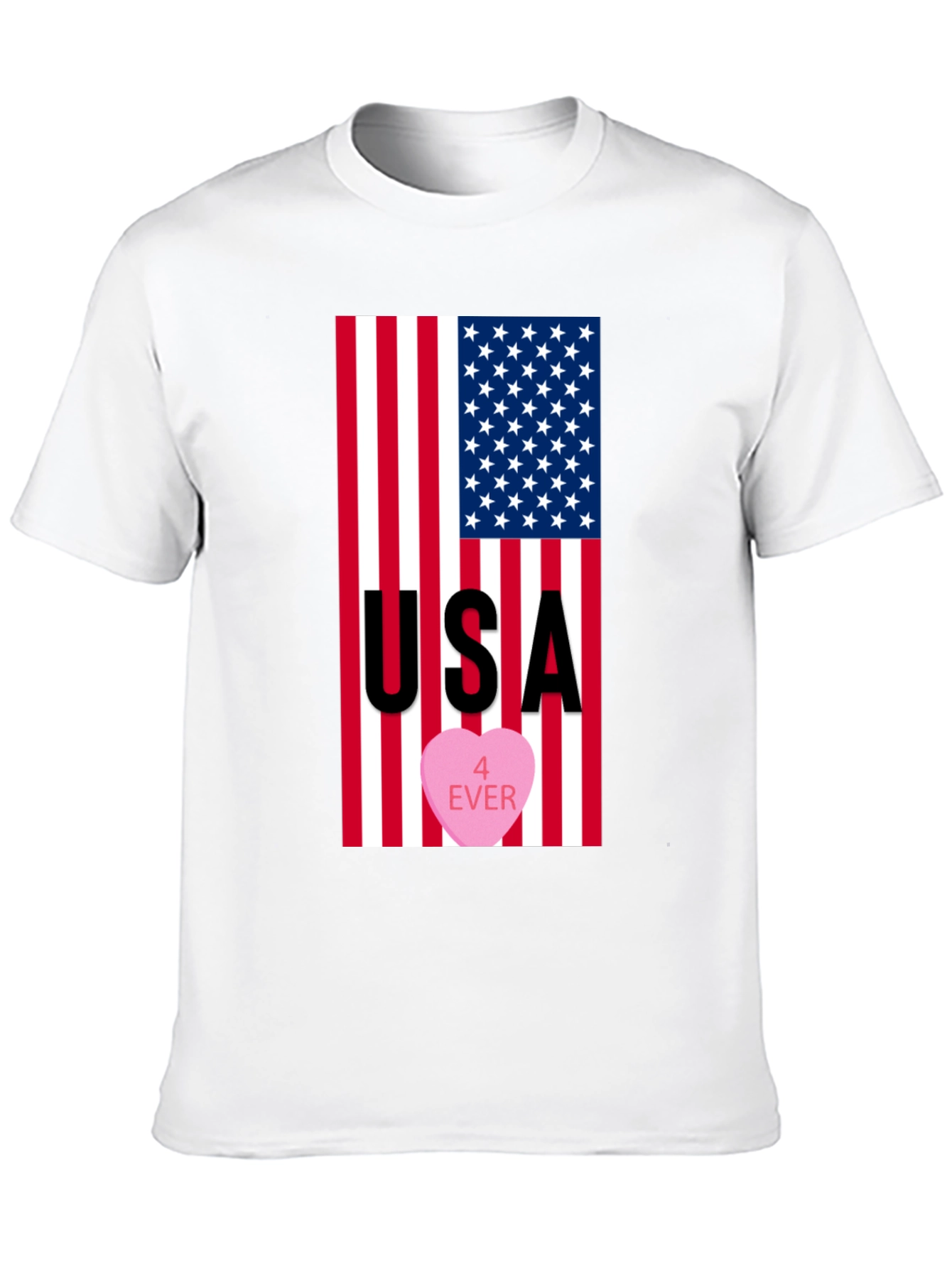 USA 4 Ever Patriotic T-Shirt