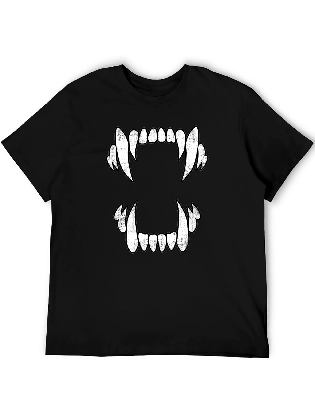 Vampire Teeth Graphic Tee - Halloween T-Shirt