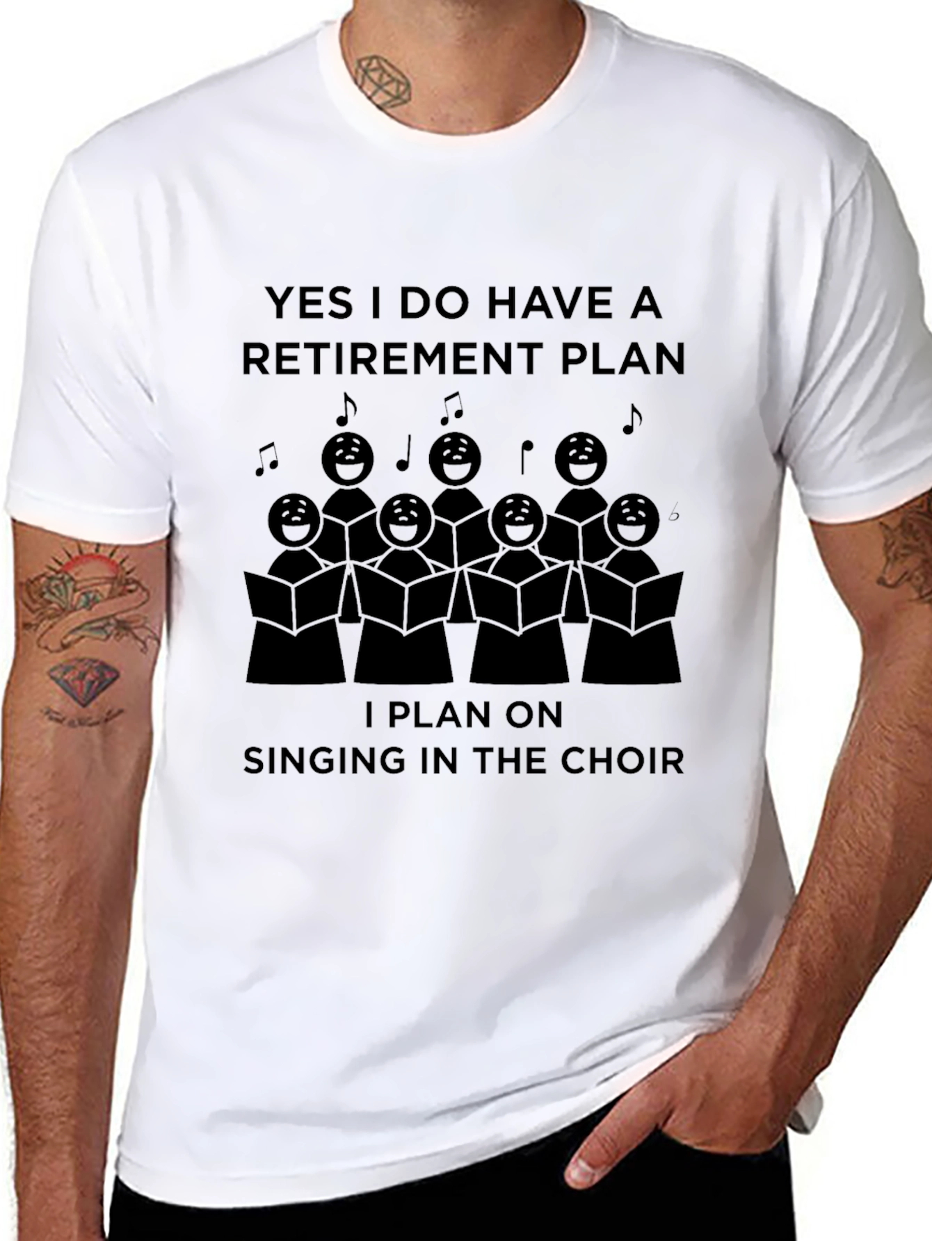 Choir Retirement Plan T-Shirt