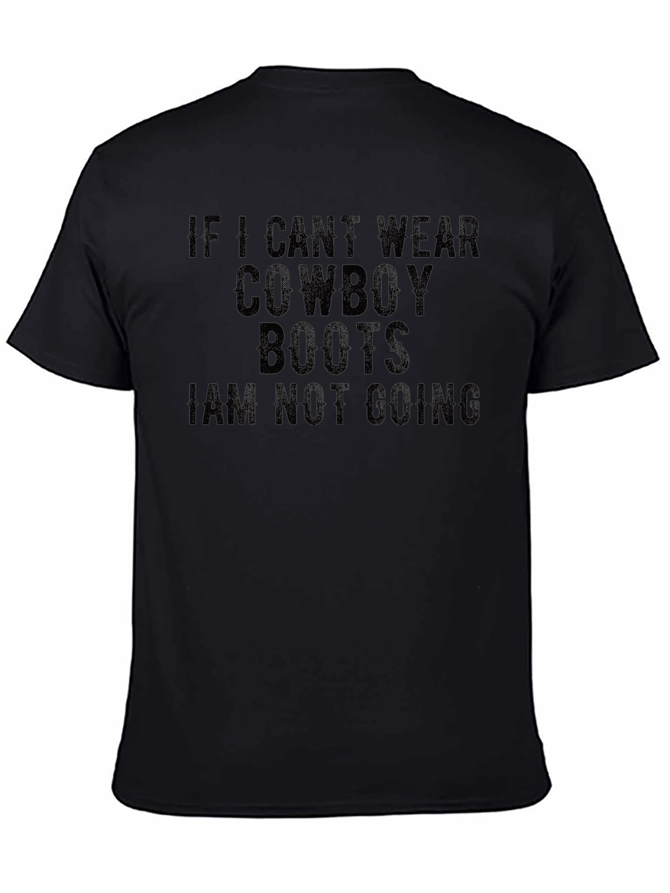 Cowboy Boots Graphic Tee - Statement Shirt