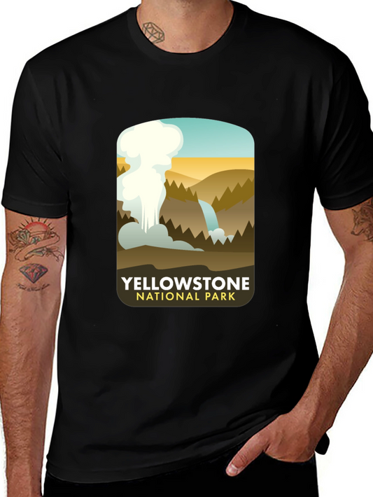 Yellowstone National Park Graphic T-Shirt