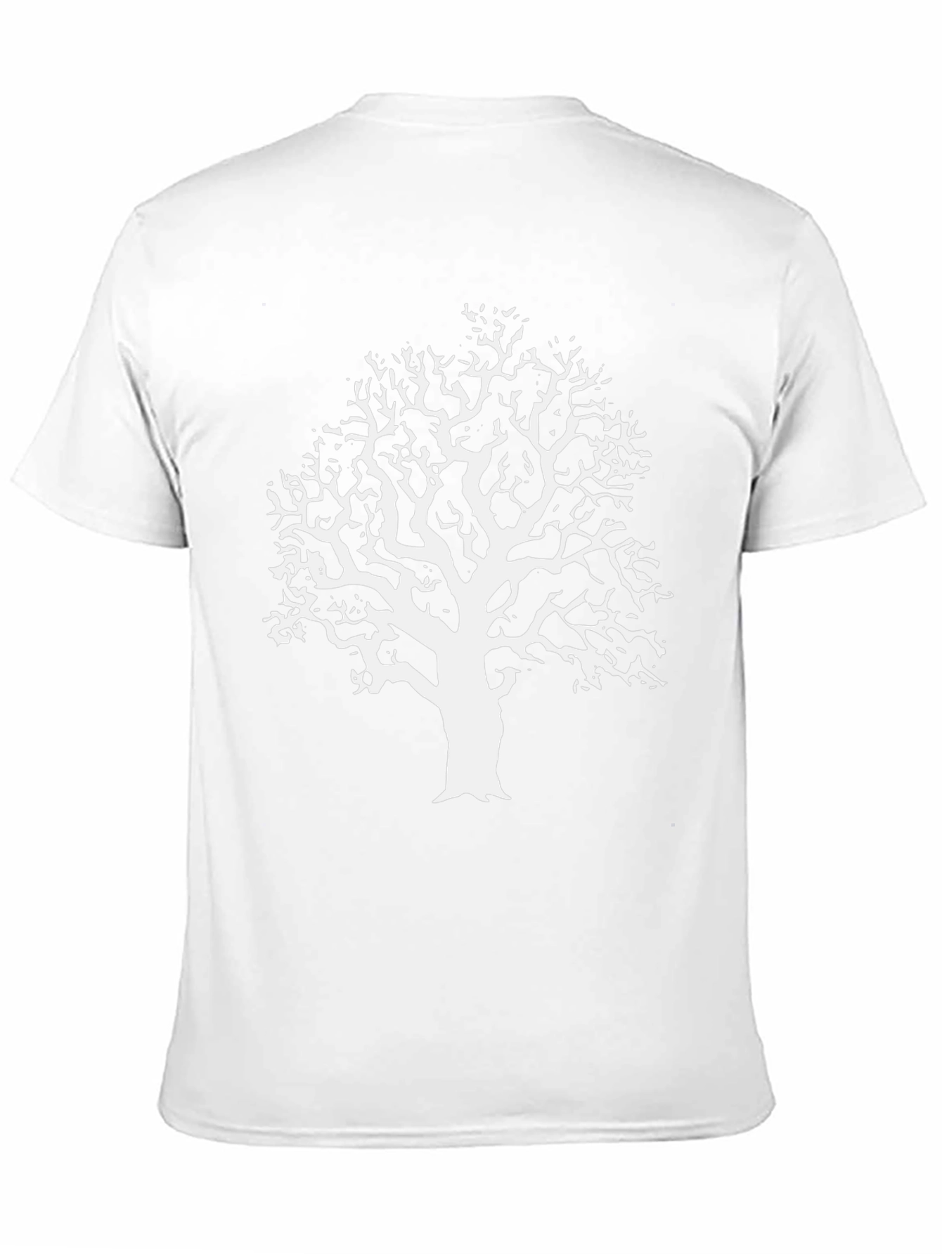 Nature Inspired Tree Graphic Tee - Classic Black