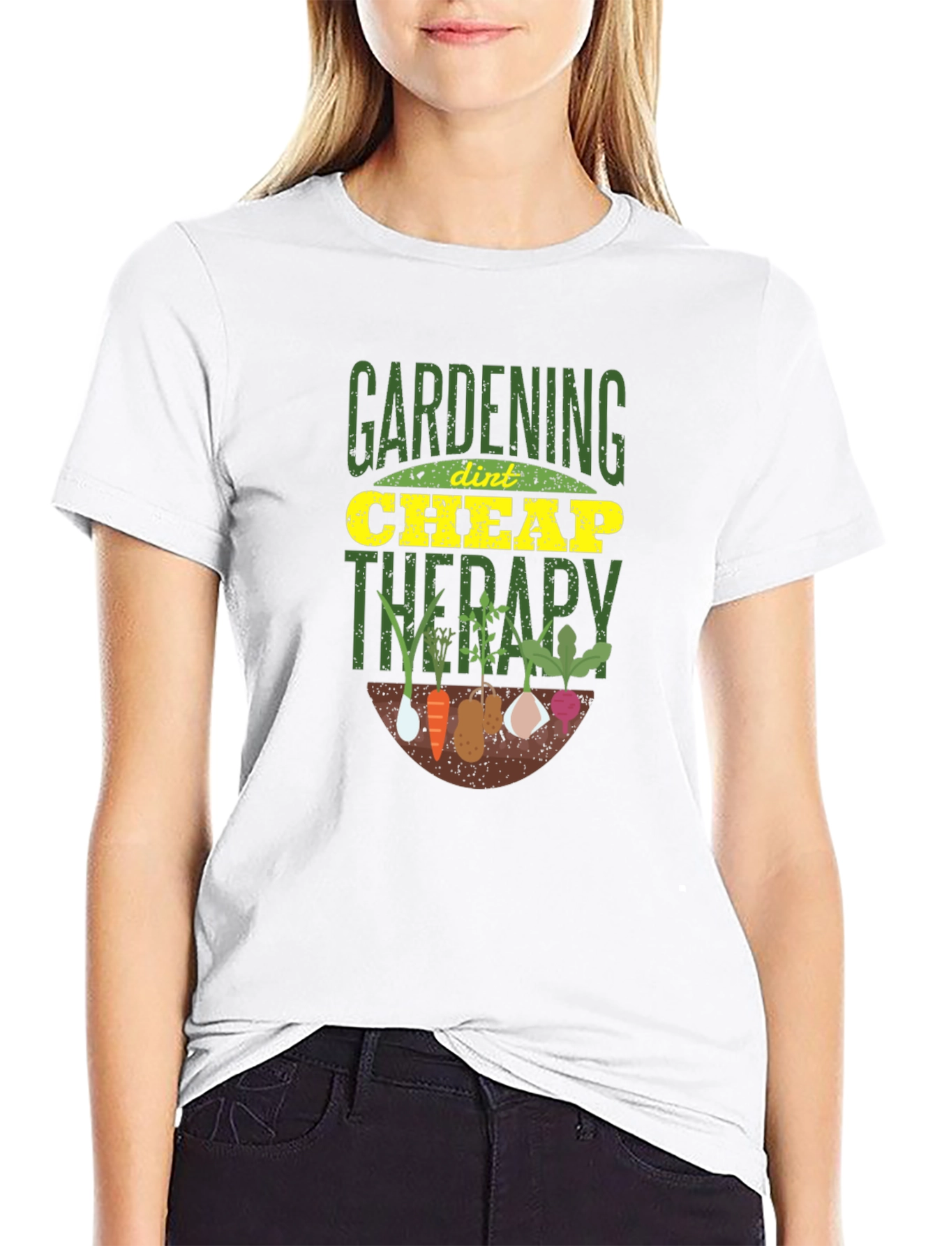 Gardening is Cheap Therapy T-Shirt