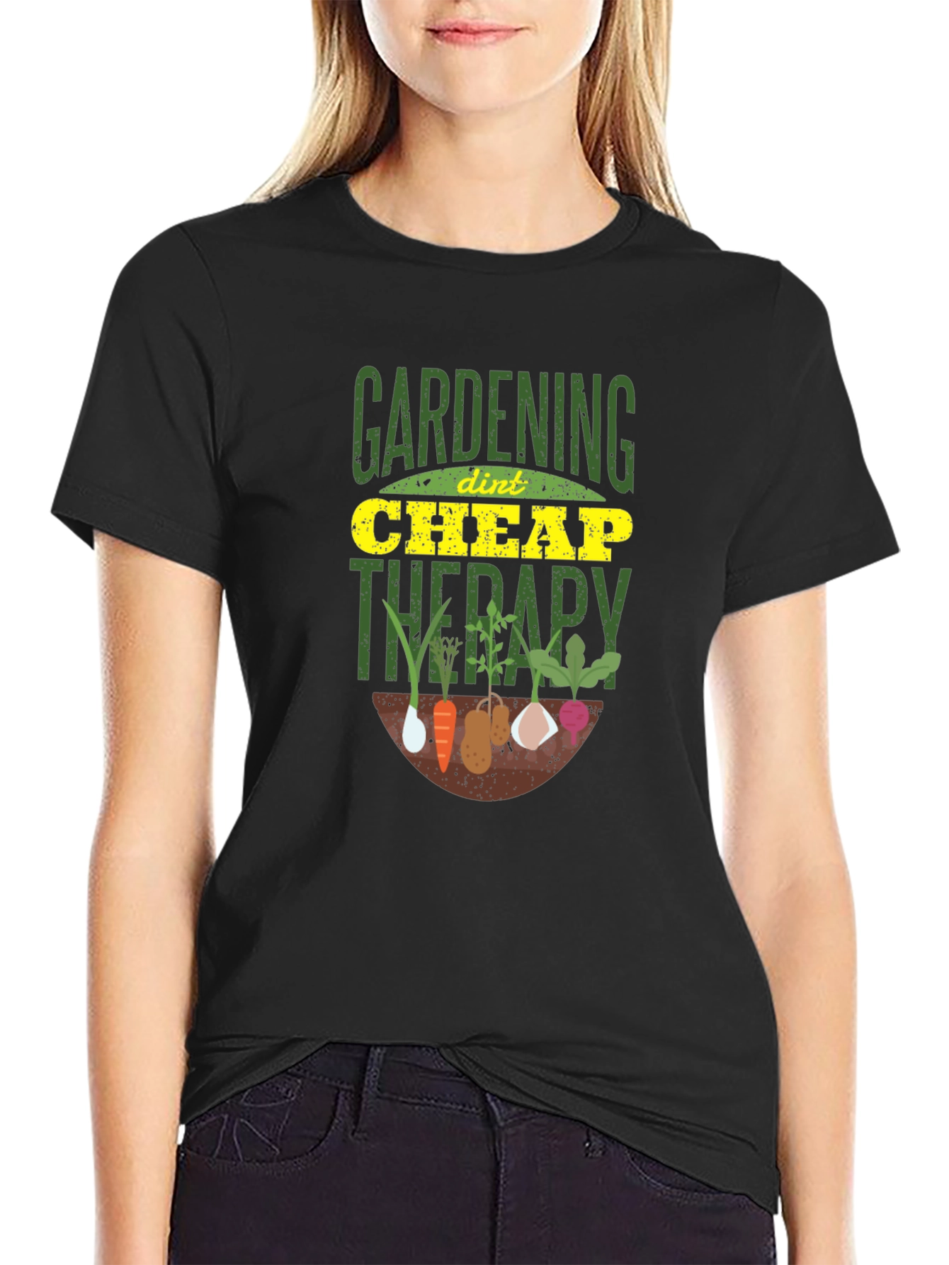 Gardening is Cheap Therapy T-Shirt