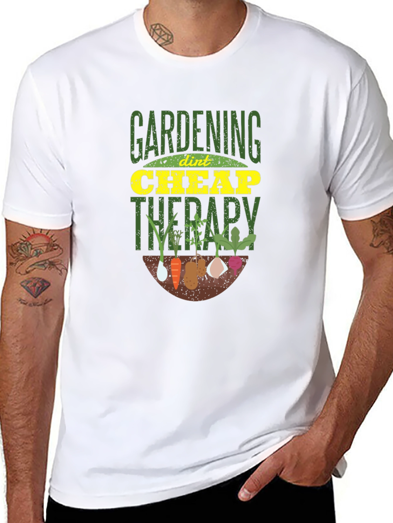 Gardening is Cheap Therapy T-Shirt